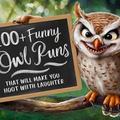 100+ Funny Owl Puns That Will Make You Hoot With Laughter - Crack Up Puns