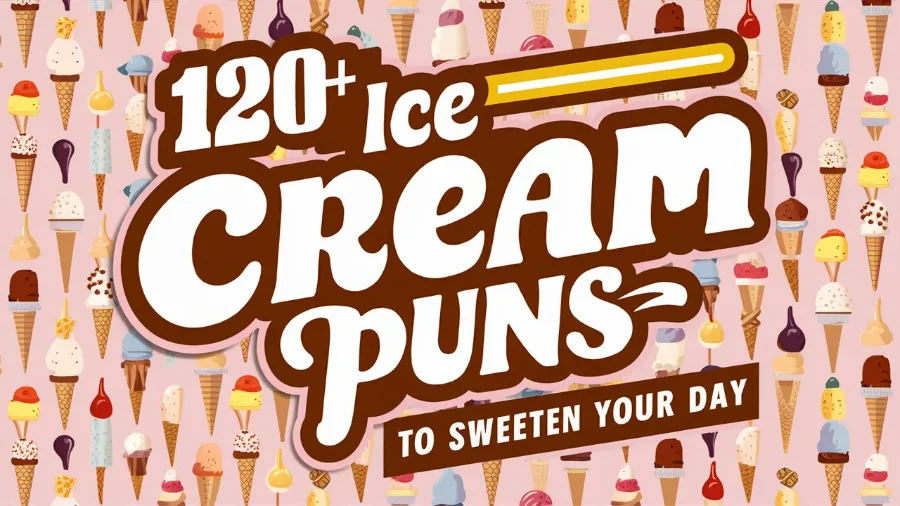 120+ Ice Cream Puns to Sweeten Your Day - Crack Up Puns