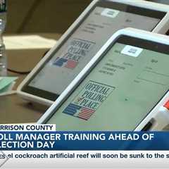 Poll Managers receive training ahead of Election Day