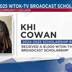 Meridian Community College Foundation announces their recipient of the 2024-2025 WTOK-TV Broadcas…