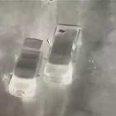 Texas DPS Shows Thermal Drone Footage of Intense Cartel Gun Battle on Mexican Side of Rio Grande..