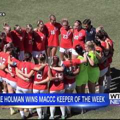 ICC’s Annabelle Holman named MACCC  Keeper of the Week