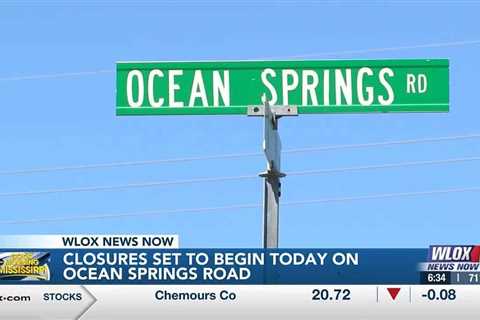 MDOT road improvement project to close part of Ocean Springs Road near Ocean Springs Hospital