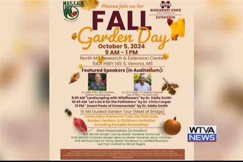 Interview: Lee County Master Gardeners hosting Fall Garden Day on Oct. 5