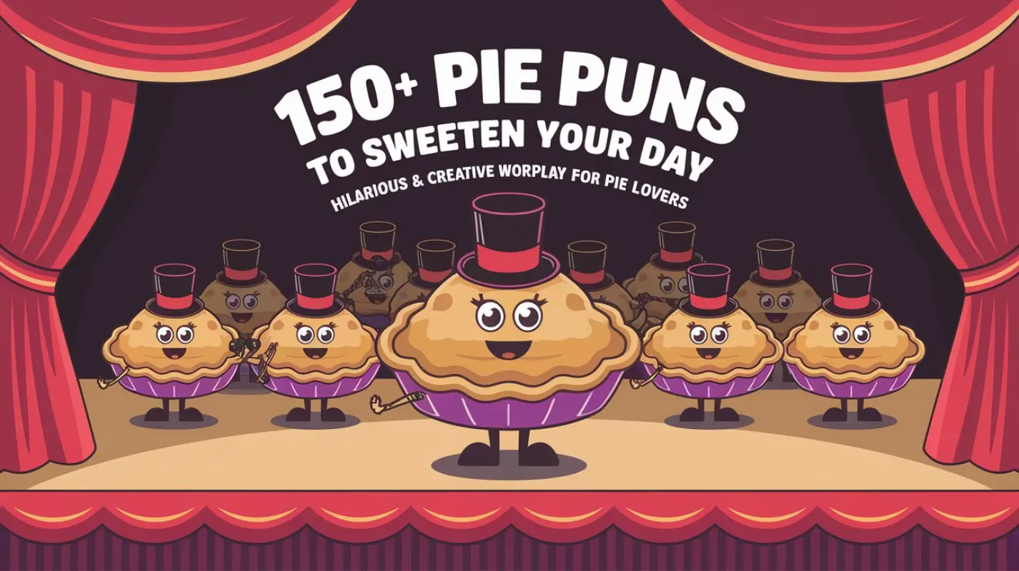 150+ Pie Puns: Slice into Delicious Humor! - Crack Up Puns