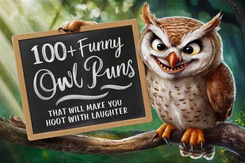 100+ Funny Owl Puns That Will Make You Hoot With Laughter - Crack Up Puns