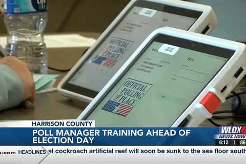 Poll Managers receive training ahead of Election Day