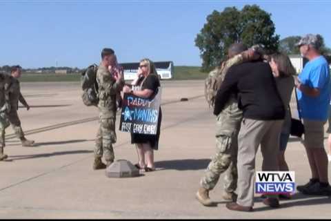 Mississippi soldiers return home from training Ukrainian soldiers