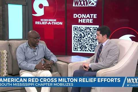 American Red Cross Southeast Executive Director John McCarty discusses Milton Relief Efforts