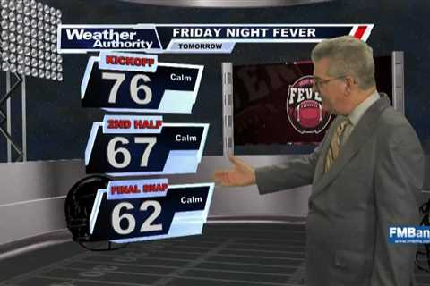 John Dolusic forecasts weather for high school football, college games