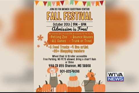 Interview: Brewer Equestrian Center hosting fall festival on Oct. 20