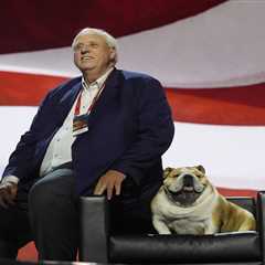 Gov Jim Justice's Beloved Babydog Becomes the Senate's Newest Pet