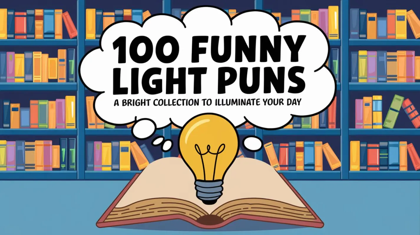 Funny Light Puns – Brighten Your Day with Hilarious Wordplay - Crack Up Puns