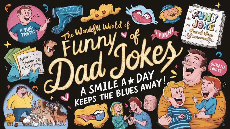 Funny Dad Jokes: Laugh Out Loud with the Best Puns - Crack Up Puns