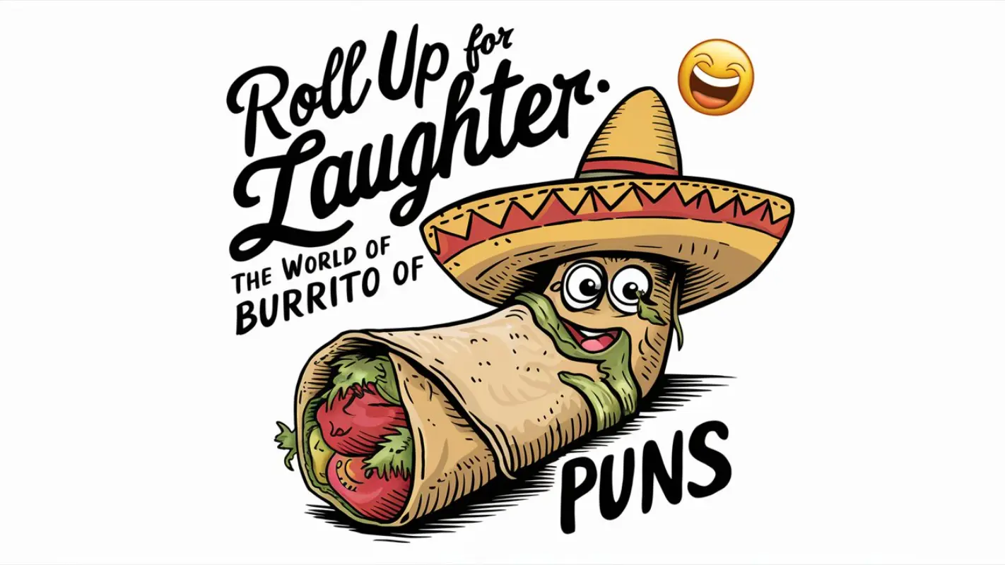 Roll Up for Laughter: The World of Burrito Puns - Crack Up Puns