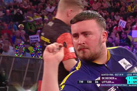 Luke Littler’s opponent breaks down in disbelief as commentator loses mind over teen’s ‘ridiculous’ ..