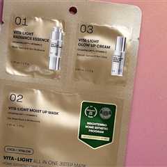 VT Cosmetics Vita Light All in One 3 Step Sheet Mask