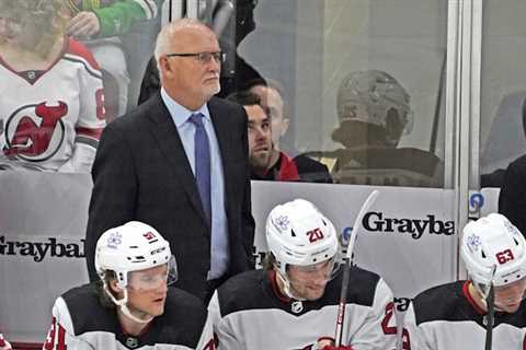 New Jersey Devils Dismiss Head Coach Lindy Ruff