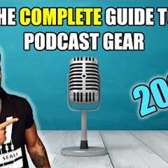 All the Gear You Really Need to Start a Podcast