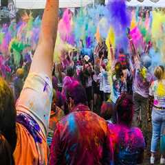 The Vibrant Holi Festival of Colors in Salt Lake County, Utah