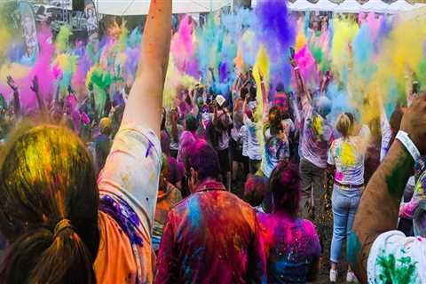 The Vibrant Holi Festival of Colors in Salt Lake County, Utah