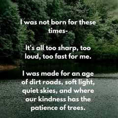 The Disappearance of Kindness