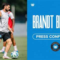 Focused on the Bounce Back | Brandt Bronico Press Conference