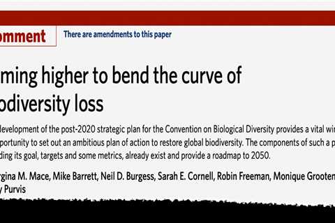 World might have set itself an unachievable nature target, says former UK negotiator