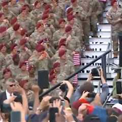 (VIDEO) President Trump Opens Fort Bragg Speech With Fire! 