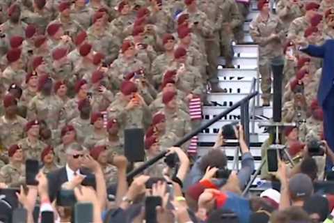 (VIDEO) President Trump Opens Fort Bragg Speech With Fire! 