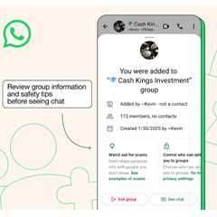 New Warning on Group Chat Messaging Scams from WhatsApp