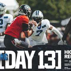 Joint Practice vs Houston Texans Highlights | Carolina Panthers