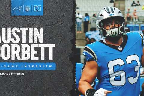 Austin Corbett in-game interview vs. the Houston Texans