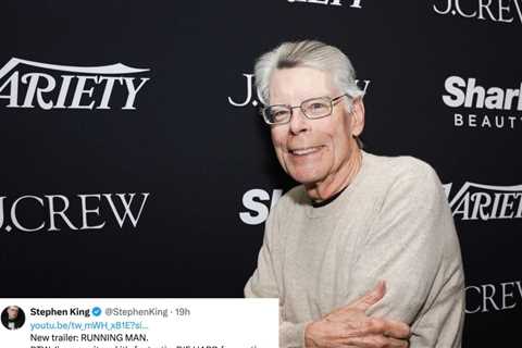 Stephen King’s 11-Word Review of ‘The Running Man’