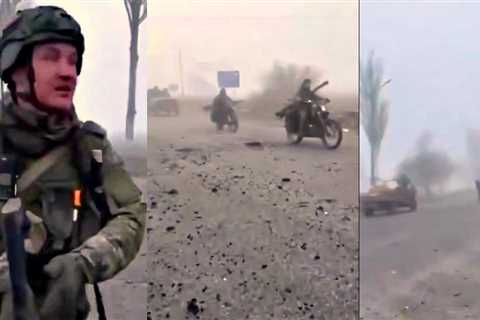 WATCH: Under Cover of Thick Fog, Conquering Russian Forces Roll on Pokrovsky ‘Mad Max-Style’