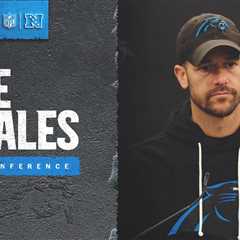 Dave Canales gives final update ahead of Saints game | Carolina Panthers