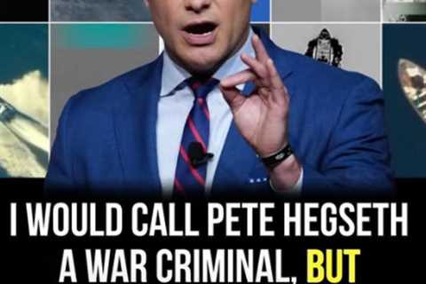 Pete Hegseth — Mass Murderer