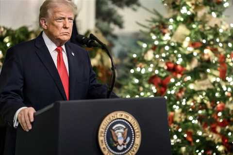 Trump Wishes Merry Christmas to Failing “Radical Left Scum” in Christmas Message -“We are Respected ..