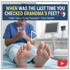When Was the Last Time You Checked Grandma’s Feet? 👣 | Elder Care, Long Toenails, Foot Health