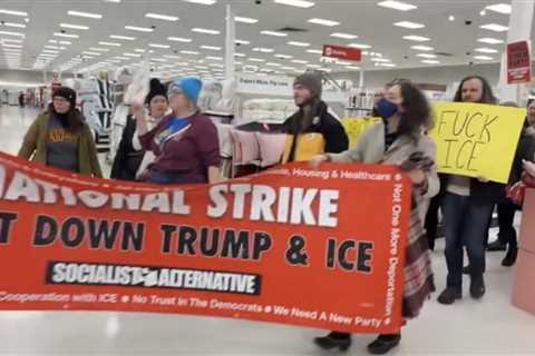 WATCH: “F*ck ICE, Shut it Down!” – Leftists Invade Minnesota Target Stores with Demands for CEO..