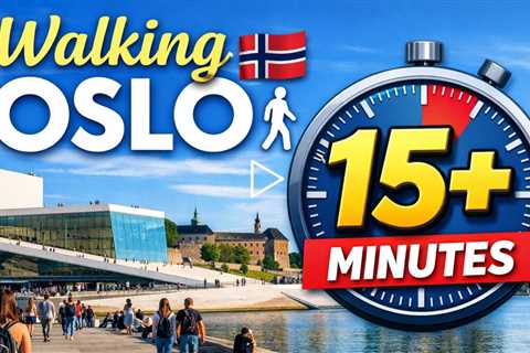 Walking Oslo: A Peaceful 15-Minute Stroll Through Norway’s Capital 🇳🇴🚶‍♂️