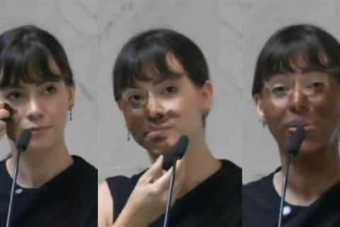 Brazilian Politician Fabiana Bolsonaro Wears Blackface in Explosive Viral Speech Protesting..