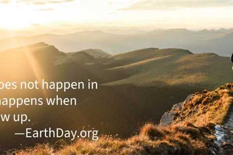 Earth911 Inspiration: Show Up for Planet Earth