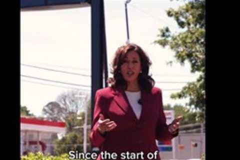 Kamala Harris Launches Attack on President Trump Outside a Gas Station and It Promptly Blows Up in..