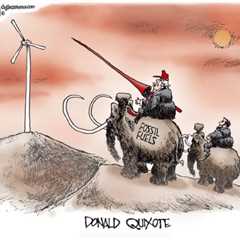 He Hates Those Wind Turbines!