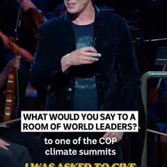 Professor Brian Cox on Our Obligation to Deal with Climate Change